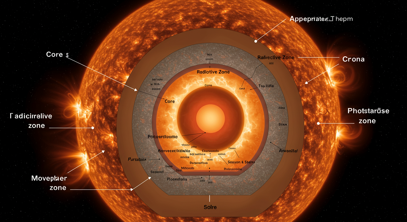 태양 중심 온도의 비밀: 1,500만 °C를 만드는 핵융합의 과학