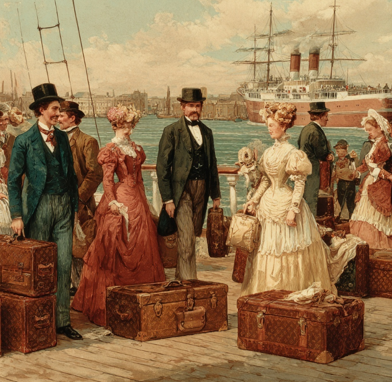 루이비통 &ndash; 증기선 여행 가방에서 세계적 명품으로