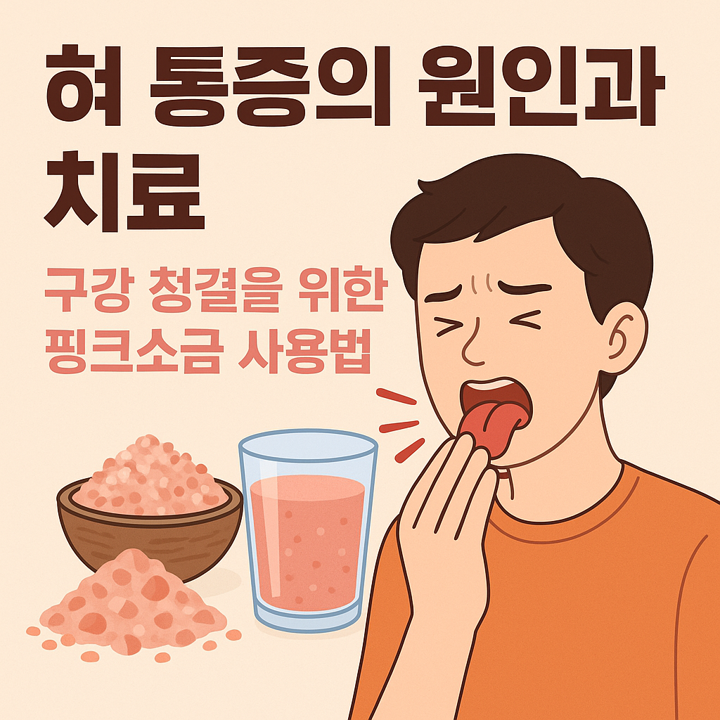혀 통증 원인과 치료, 그리고 구강 청결2