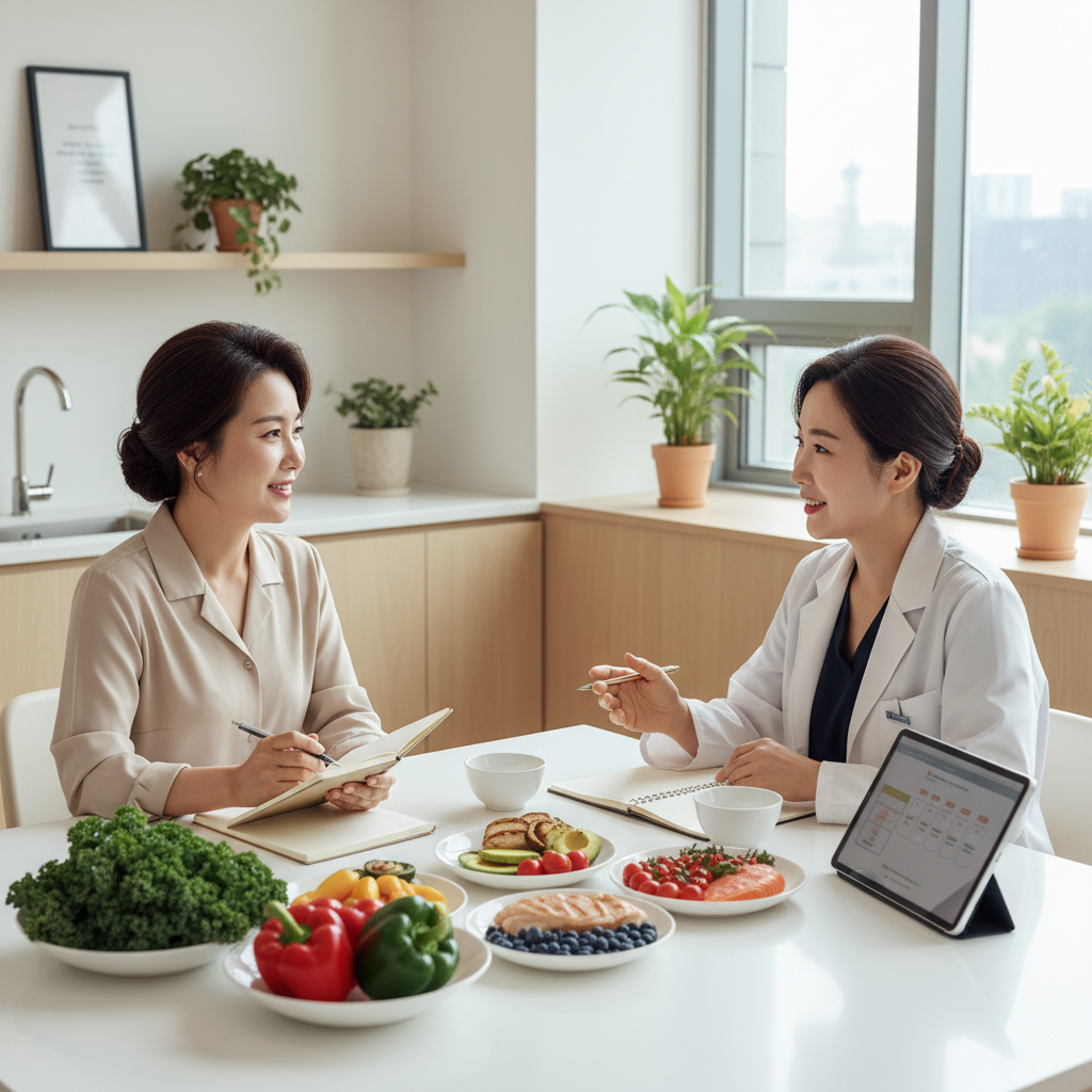 중년 뱃살