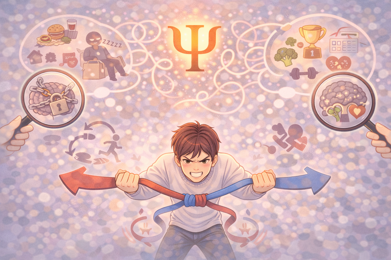 인간은 왜 습관을 바꾸기 어려울까에 대한 심리학적 분석 이미지