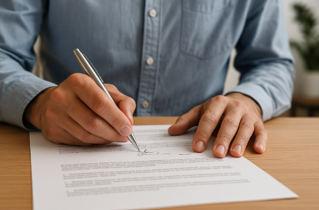 서명 날인이란? 뜻