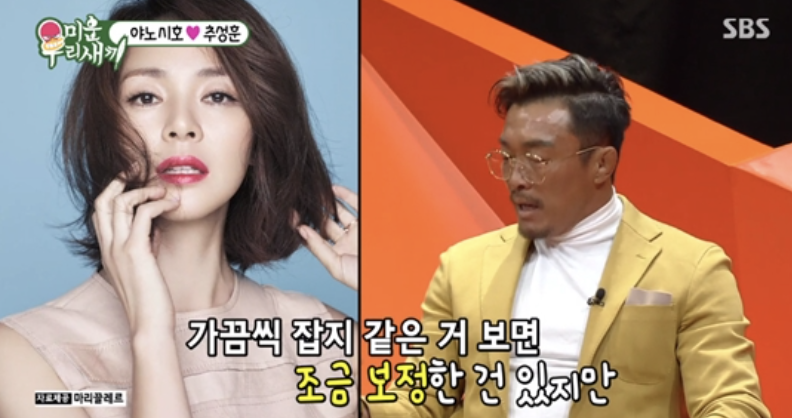 추성훈 미운우리새끼