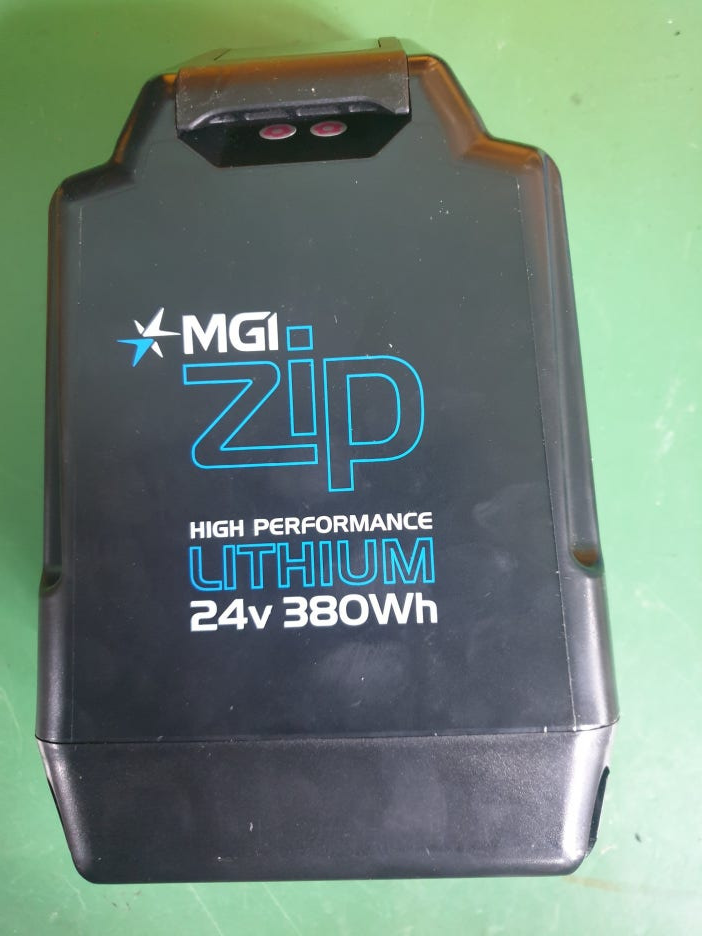MGI ZIP 24V 380Wh 골프카트 배터리