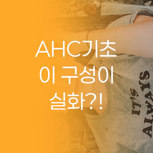 AHC 기초 5종 세트, 이 가격에 ..