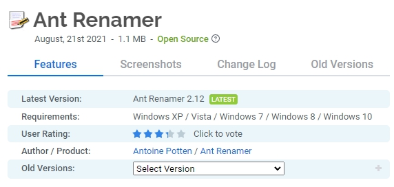 Ant-Renamer