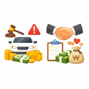 운전자보험 벌금 보장 기준과 형사합의금 지원 범위 설명2