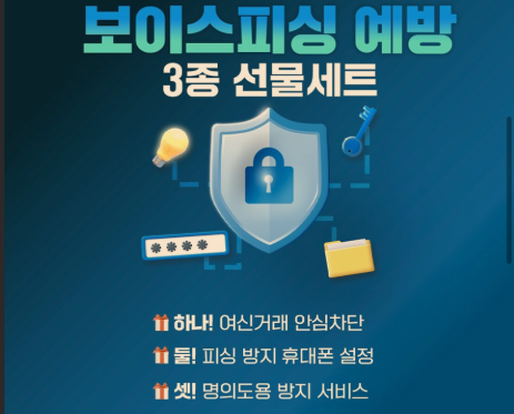 부모님 보이스피싱 예방, 여신거래·계좌개설·오픈뱅킹 안심차단 거는 순서와 주의점