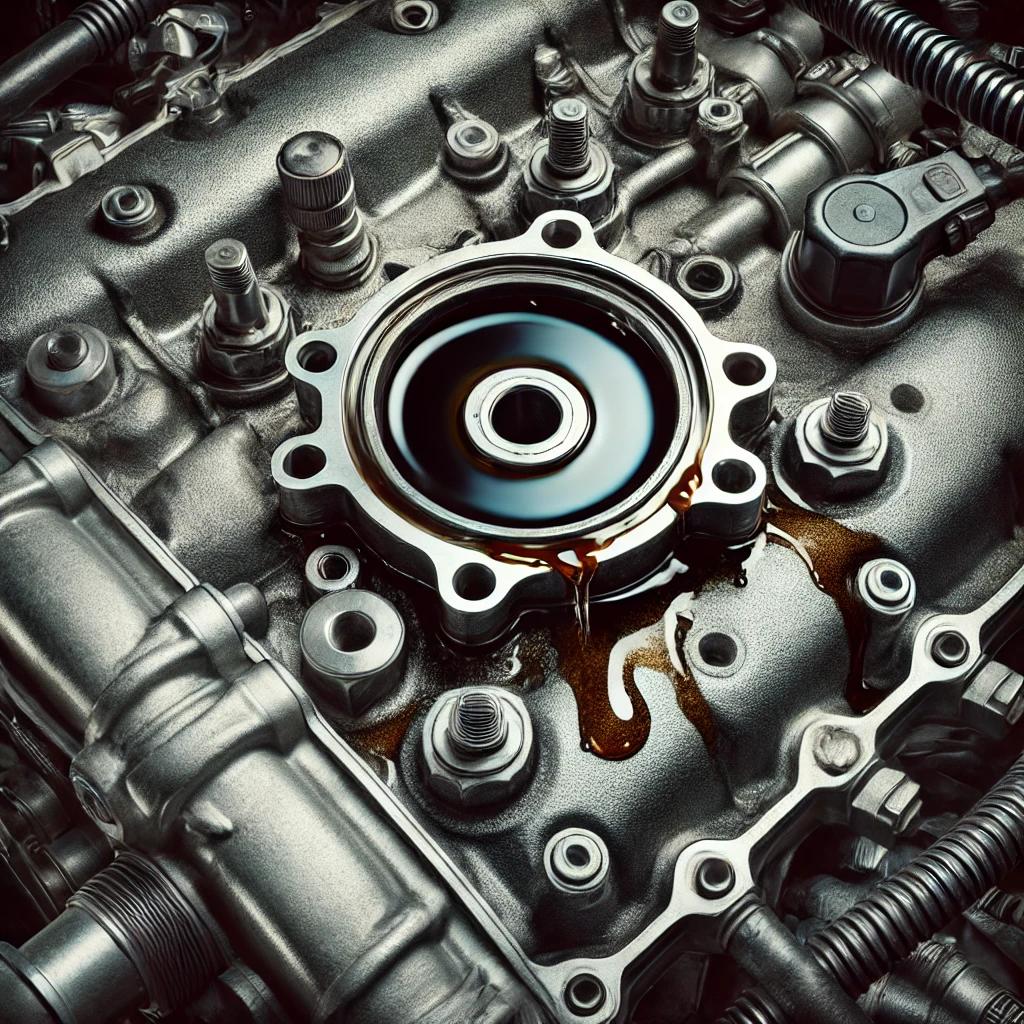 자동차 엔진오일 누수