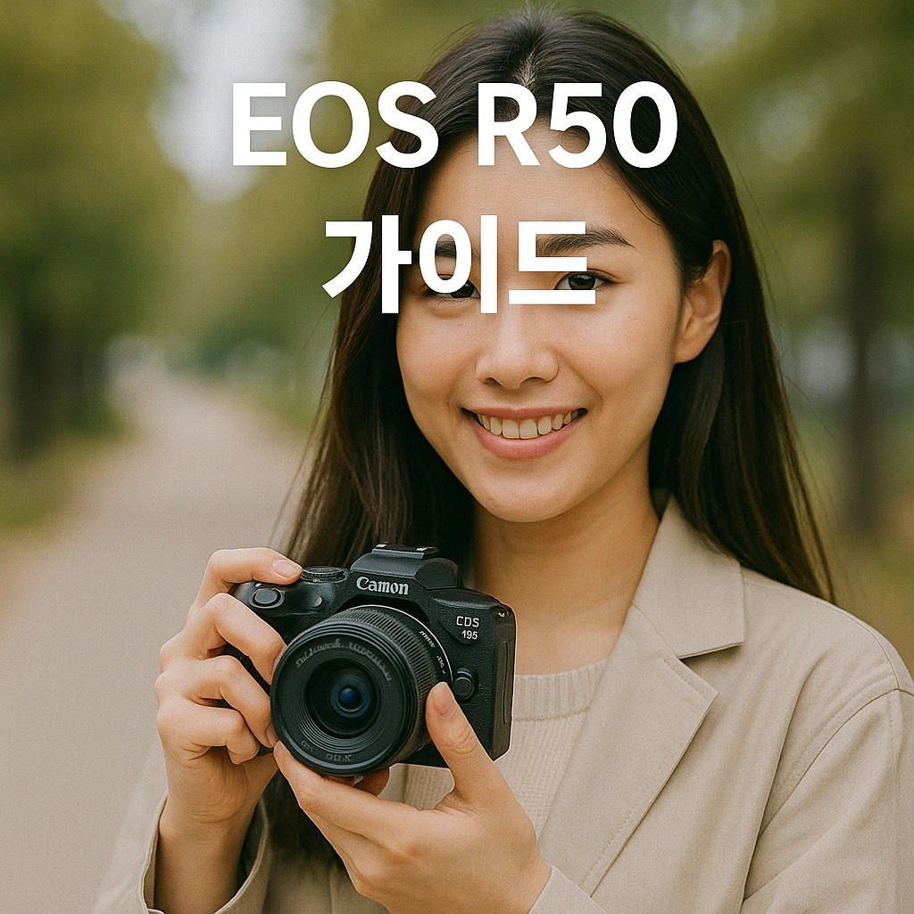 캐논 EOS R50 입문자 가이드, 기본 설정부터 활용 팁까지