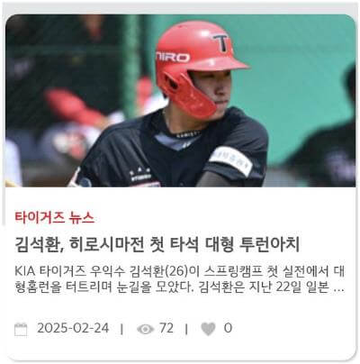 기아 타이거즈 