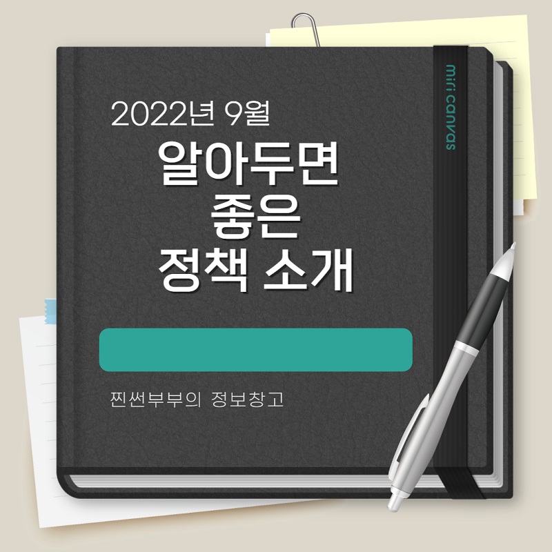 2022년 9월 유용한 정책 소개
