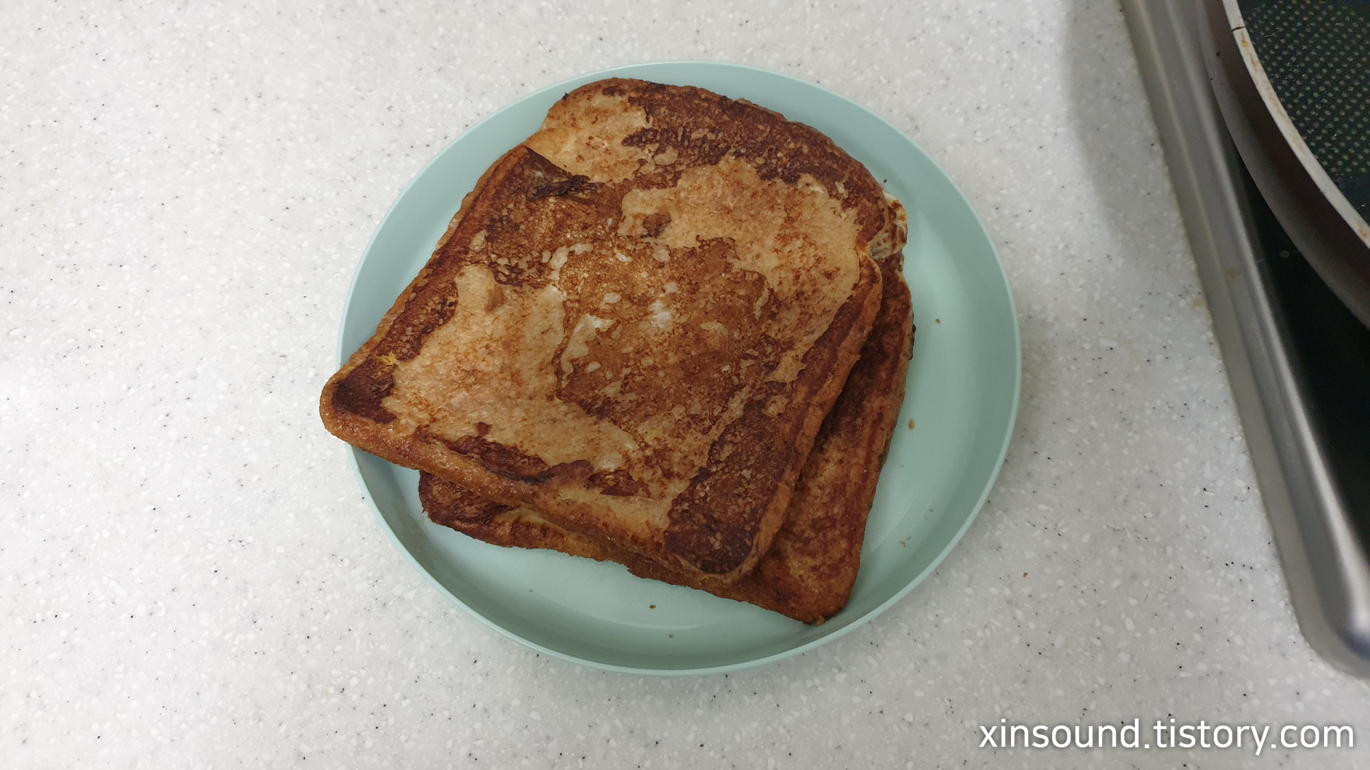 초코맛 프렌치 토스트