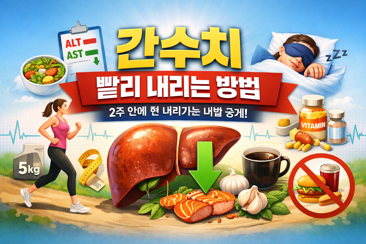 간수치 빨리 내리는 방법