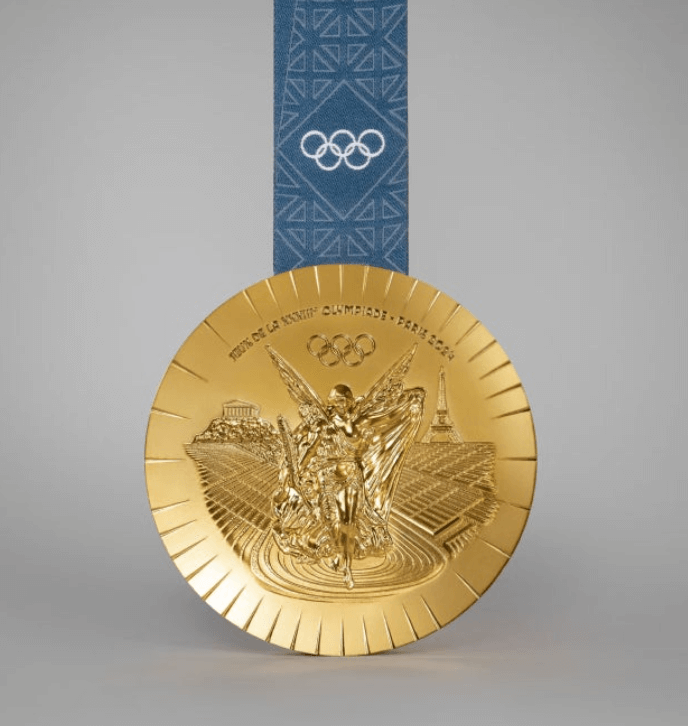 파리올림픽 메달 뒷면