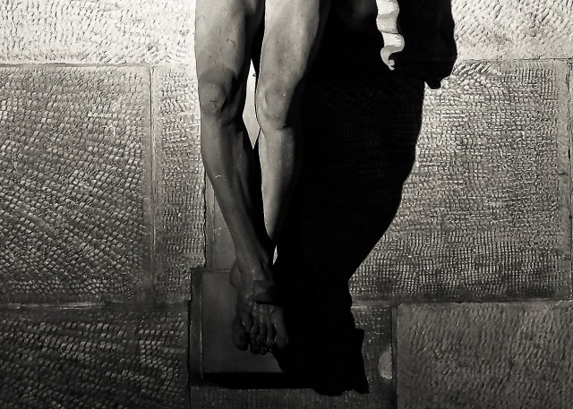 십자가에 달린 예수님 모습