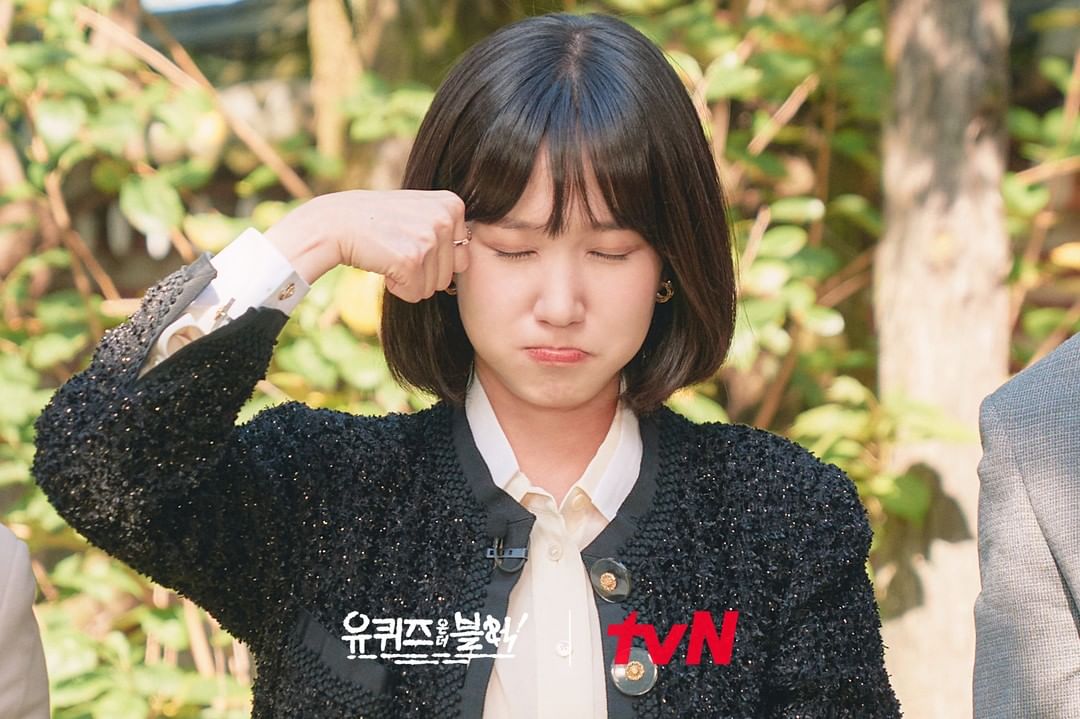 박은빈 드라마 촬영 엔딩 포즈