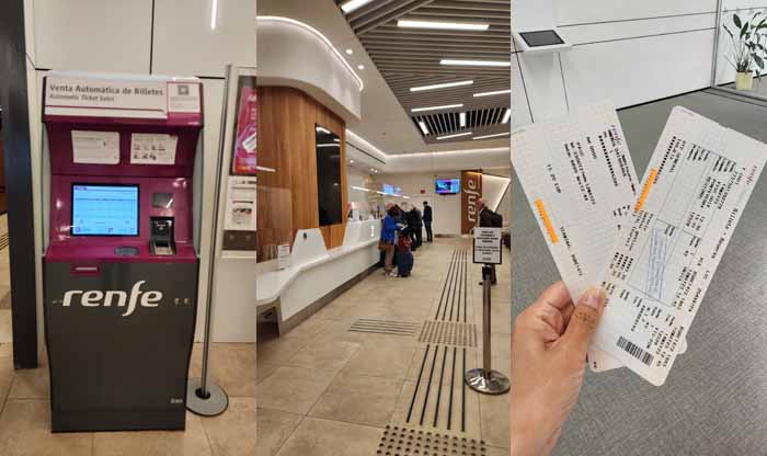 renfe 스페인 기차표 예매 성공-키오스크, 매표소, 우리의 기차표