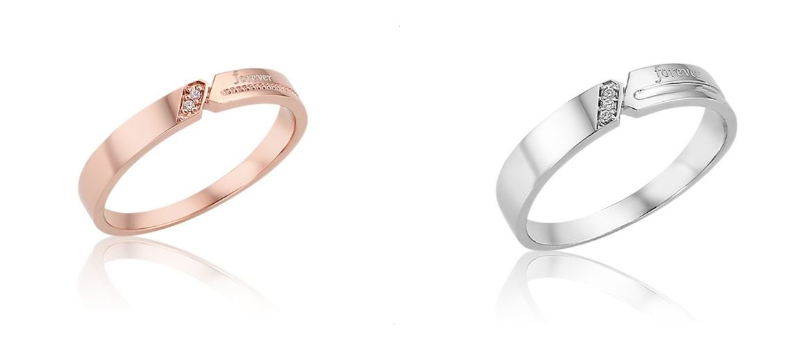 미니골드 투핑커 실버 커플링 2