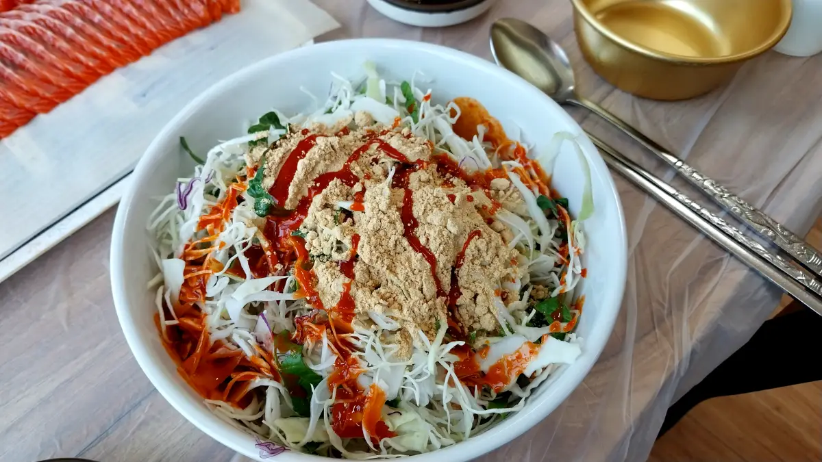 양평맛집-용골가든-비빔채소