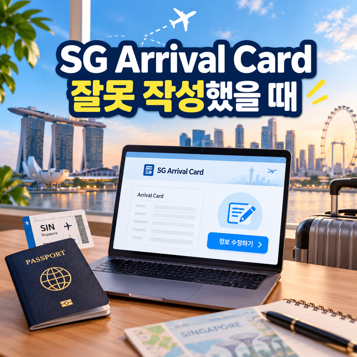 싱가포르 SG Arrival Card