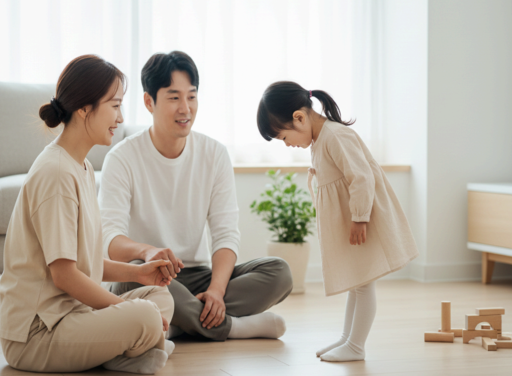 우리 아기가 예의바른 아이로 성장하는 방법 (부모의 행동, 감정 조절, 일관된 루틴)