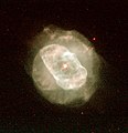 늑대별자리에 있는 NGC 5882 행성상 성운입니다. 출처: 위키백과