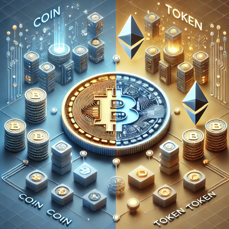 코인과토큰차이,암호화폐거래용어