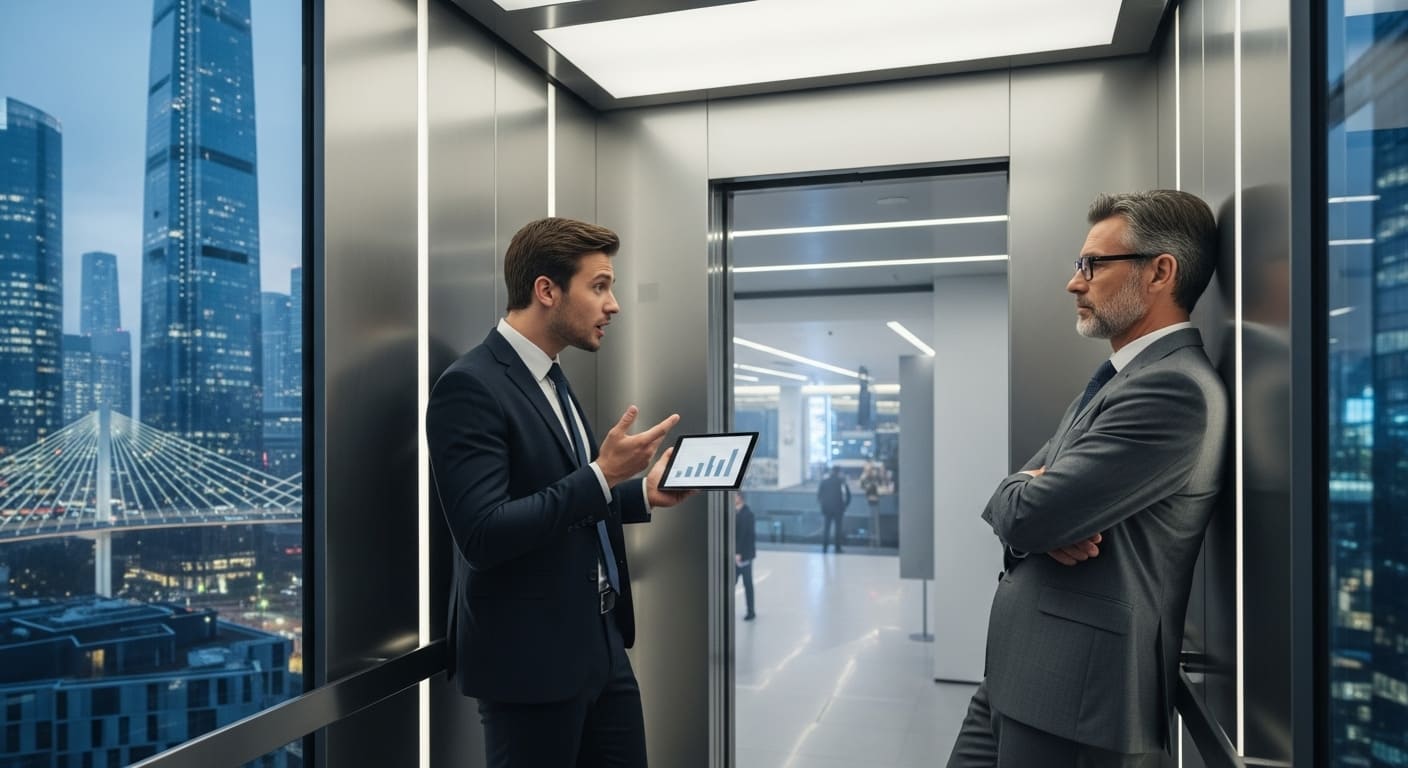 엘리베이터 스피치와 현대 비즈니스 소통의 기원