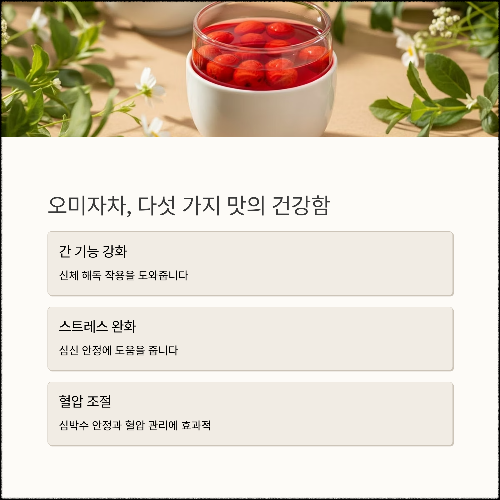 혈압을 다스리는 하루 한 잔, 자연이 준 건강한 차의 힘