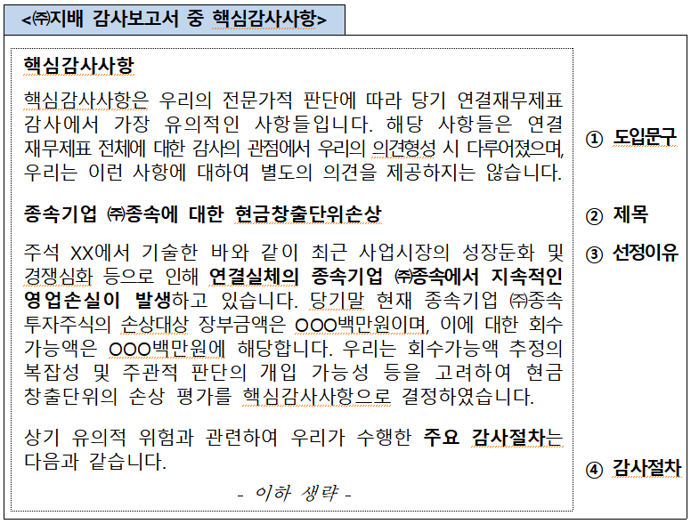 핵심감사사항-이미지