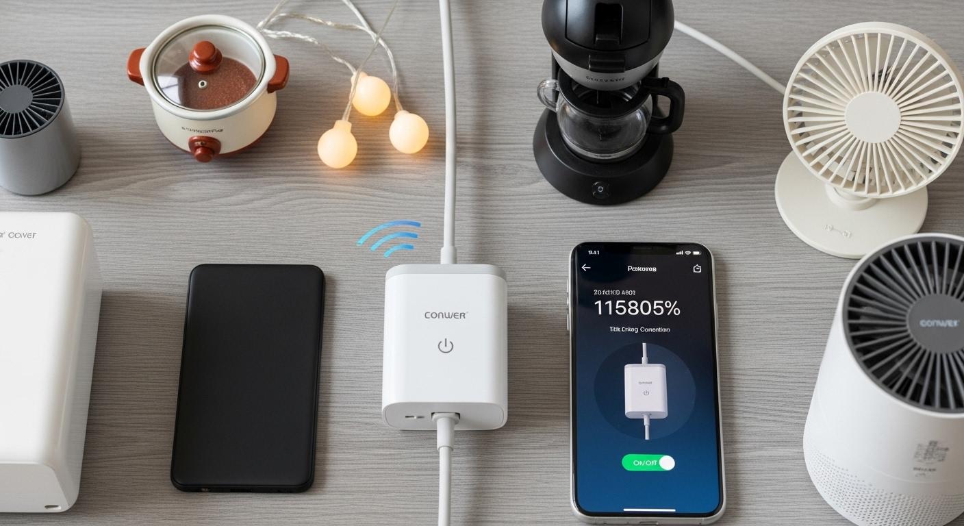 외출 중 모니터링 스마트플러그 소모품