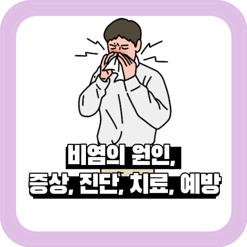 비염의 원인, 증상, 진단, 치료, 예방