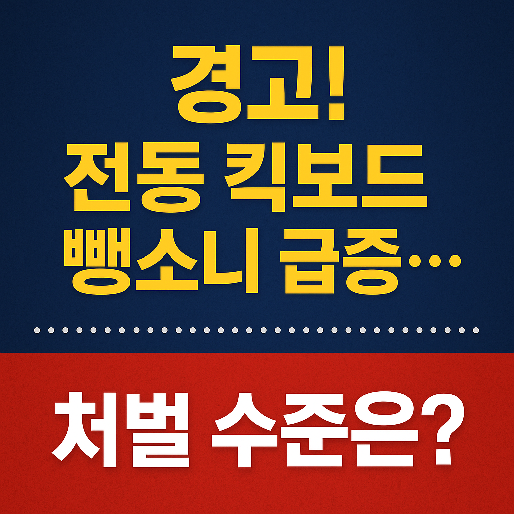 전동 킥보드 사고 썸네일