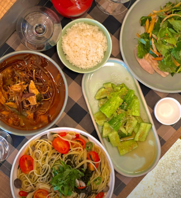 오늘N 전복비빔국수 초계국수 마포구 맛집