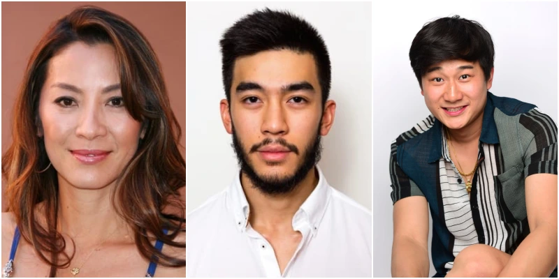 선 브라더스 출연진 양자경, 저스틴 첸, 삼송 리