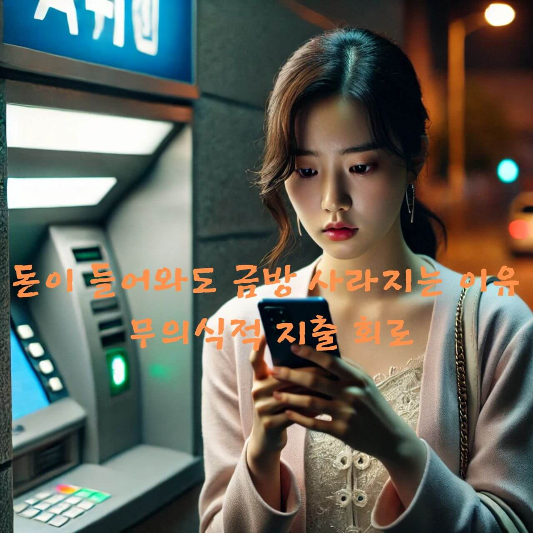무의식 지출 회로, 돈이 머무르지 않는 이유, 감정 소비 심리, 수입과 지출의 심리학, 
보상 소비 패턴, 생활비 팽창 심리, 돈이 사라지는 이유, 소비 습관 훈련법, 
지출 감정 일기, 돈이 머무는 심리 구조