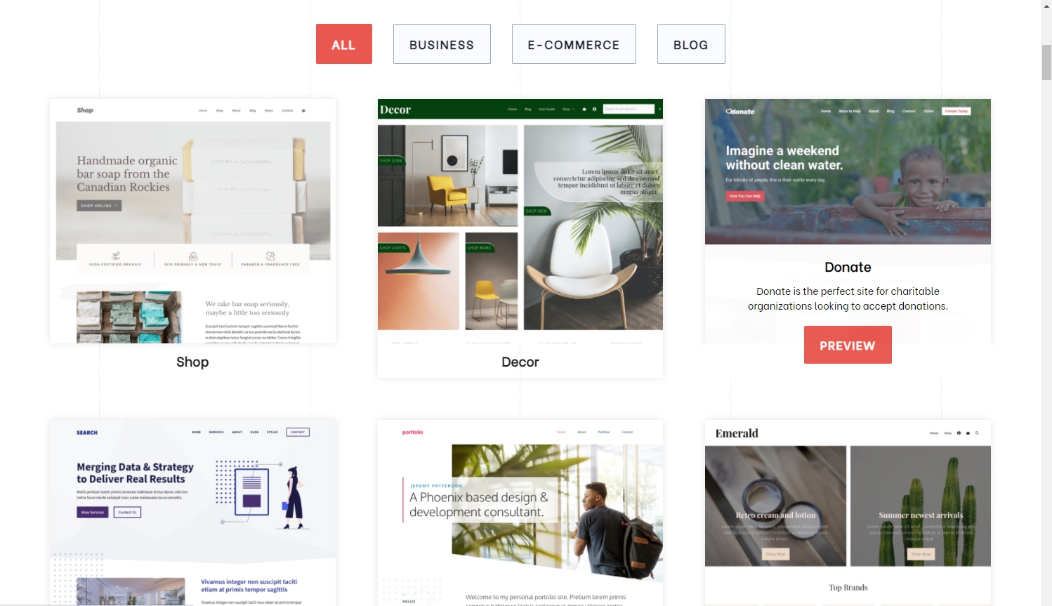 워드프레스 GeneratePress 테마 사이트 라이브러리