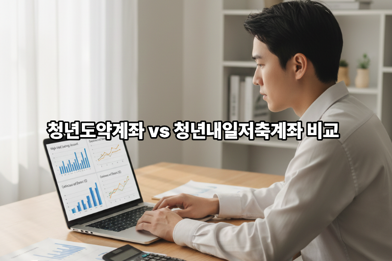 청년도약계좌 vs 청년내일저축계좌 비교 썸네일