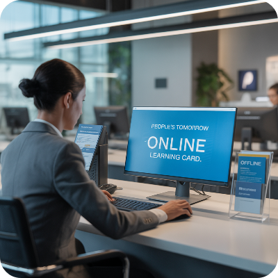 국민내일배움카드 신청방법(온라인&middot;오프라인)이미지