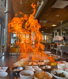 불쇼-경산-우미관철판구이