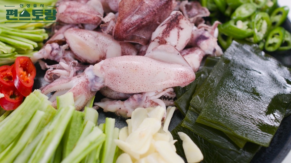 KBS 편스토랑 박수홍 호래기 숙회 레시피 소개