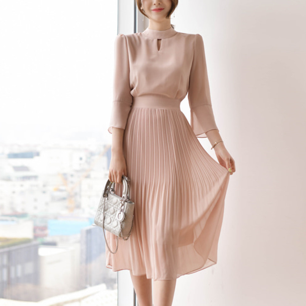 악녀일기 미샤 쉬폰 원피스 S L