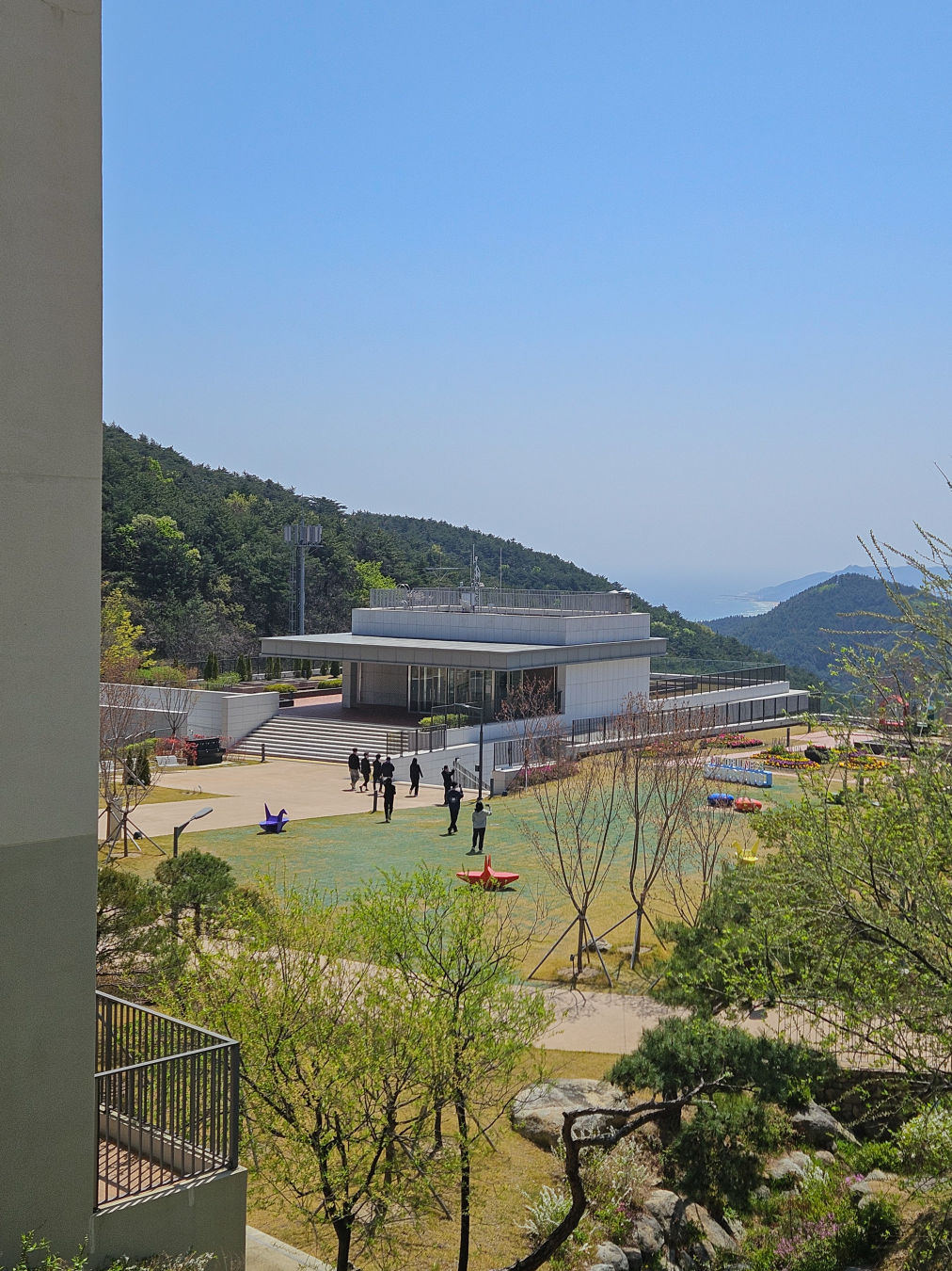 영덕 연수원 명상센터 정원
