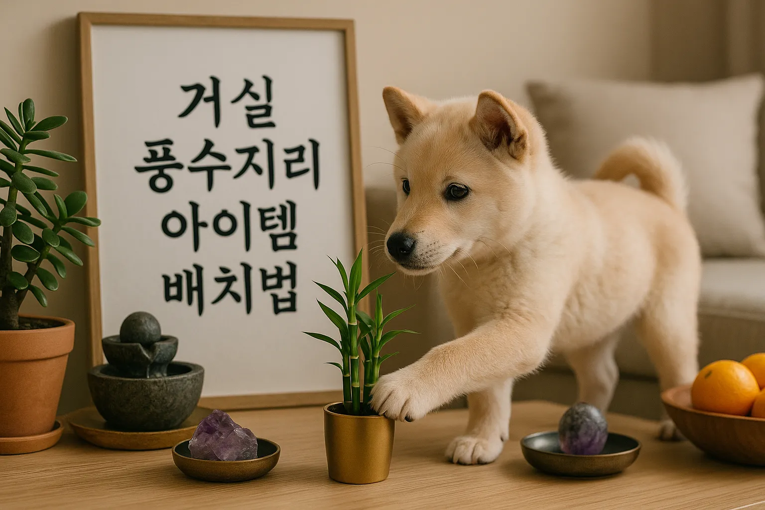 거실 풍수지리 아이템 배치법, 가족운 높이는 꿀팁 대공개!