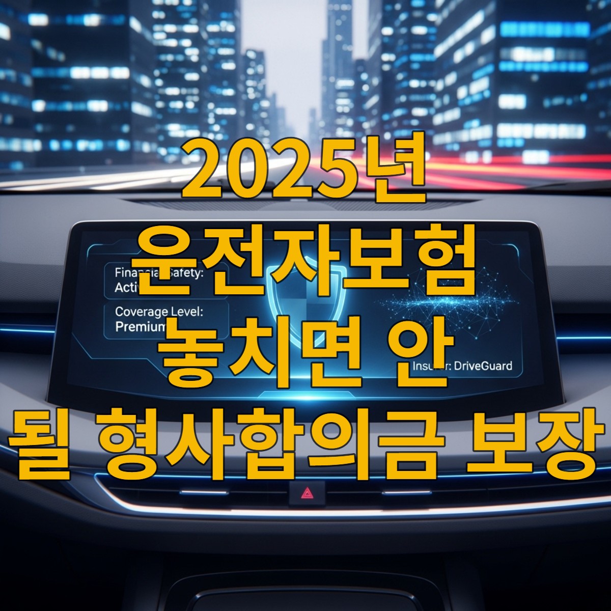교통사고 후 복잡한 법적 절차와 재판관의 망치, 정의의 저울이 어우러진 이미지. 형사처벌 위험 증가를 상징적으로 보여줍니다.