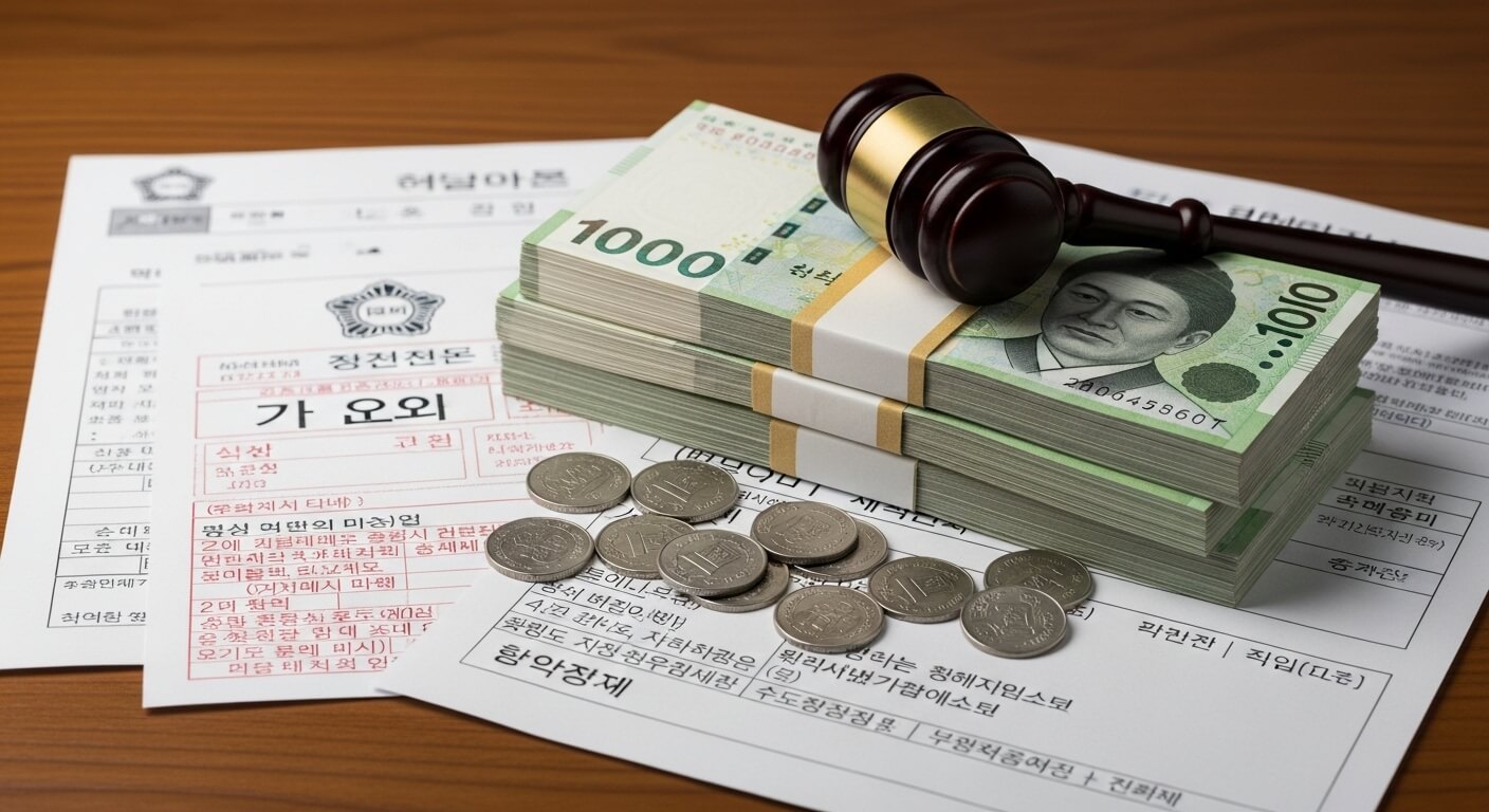 과태료와 범칙금의 차이