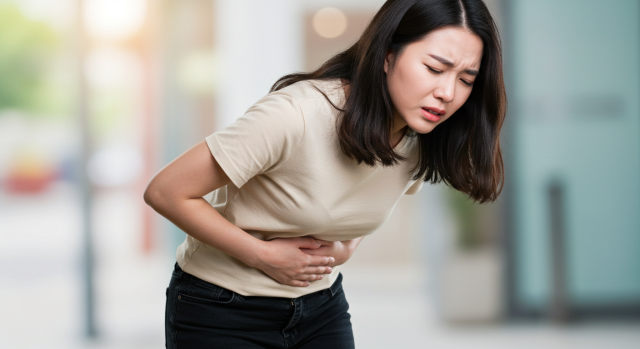 버블티 과다 섭취로 인한 복통