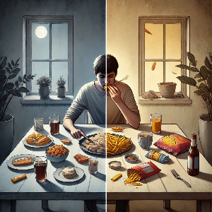 우울증 초기 증상으로 식욕의 급격한 증가나 감소