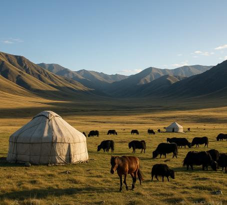 고원 지대에 나타난 유목 문명